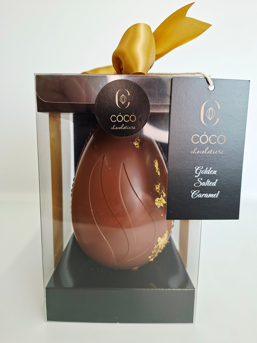 Golden Salted Caramel Milk Chocolate Egg